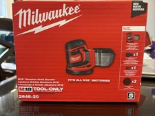 Milwaukee 2648-20 M18 7000-12000 OPM Variable Speed 5" Random Orbit Sander