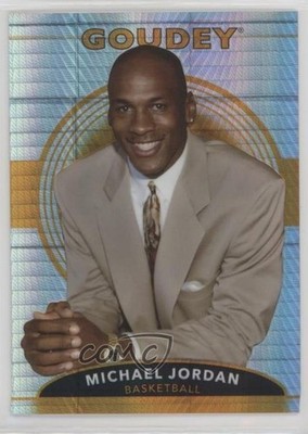 2022 Goodwin Champions Goudey Platinum Orange Prism /499 Michael Jordan HOF 2k4