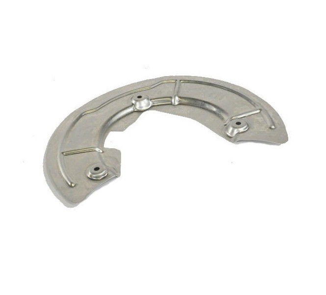 Flasque de frein avant gauche pour Jeep Wrangler JL en acier noir