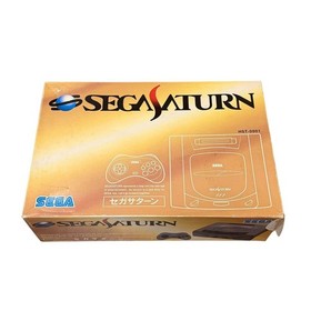 [Operation confirmed] Sega Saturn main unit box with instruction manual Retro