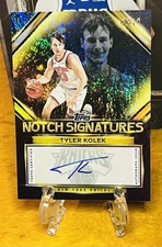2025-26 Topps - Tyler Kolek - Notch Signatures Auto /10 SSP #TNS-TK Knicks