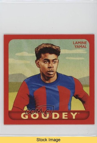 2025 Upper Deck Goodwin Champions Goudey Red /1933 Lamine Yamal #G-15 READ 0i47