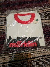 Vintage Märklin Model Railroad Ringer Tee NIP Sealed 80s Promo Made in USA Small
