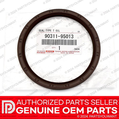 #ad GENUINE Toyota Lexus 8 Cyl Engine OEM Rear Main Crankshaft Oil Seal 90311 95013 $33.99