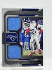 2022 Panini Playbook Derrick Henry Double Move Patches #D/199