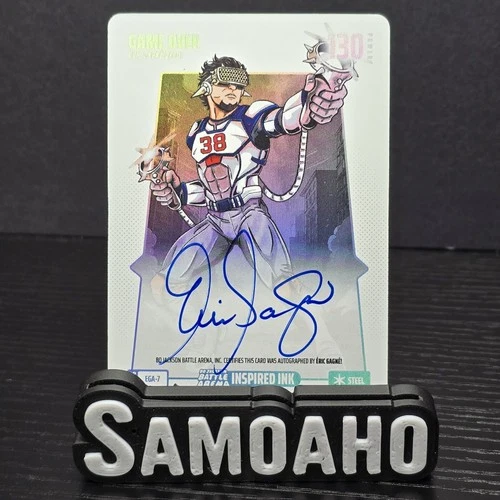 2026 Battle Arena Inspired Ink Debut Steel Auto SP Game Over Eric Gagne EGA-7