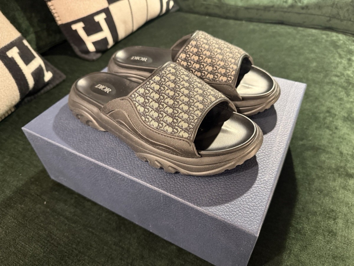 Dior H-Townオブリークサンダル 42サイズ Dior Men's H-Town Single Band Sandal Size EU41 | eBay
