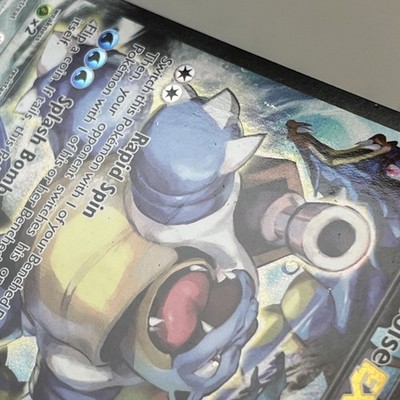 Pokémon TCG Blastoise EX Black Star Promo Holo Card XY122 Ft