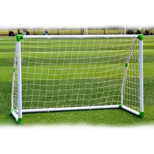 6FT x 4FT Portable Soccer Goal Net Kids Teens Outdoor Football Training