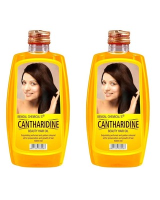 Pack of 2 Cantharidine Hair Oil 100ml with Free Shipping 100% ORIGNAL FAST SHIP 