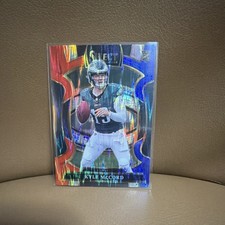 Panini 2025 Select Concourse Prizm Rookie Kyle McCord Eagles Card #91 NFL. rookie card picture