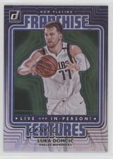 2020-21 Panini Donruss Franchise Features Green Flood Luka Doncic #7 2o7