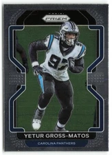 2021 Panini Prizm Yetur Gross-Matos Carolina Panthers #319