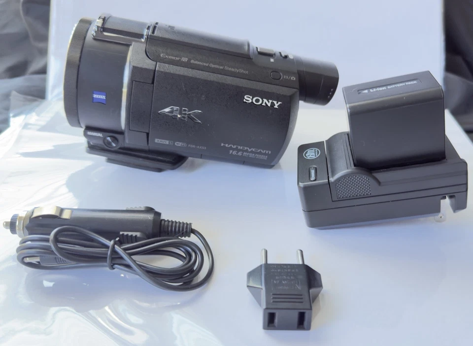 Sony FDR-AX53 4K Ultra HD Handycam Camcorder - Image 4 of 4