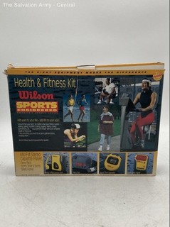 Wilson Sports Engineered Health & Fitness Kit Cassette Player In Box
