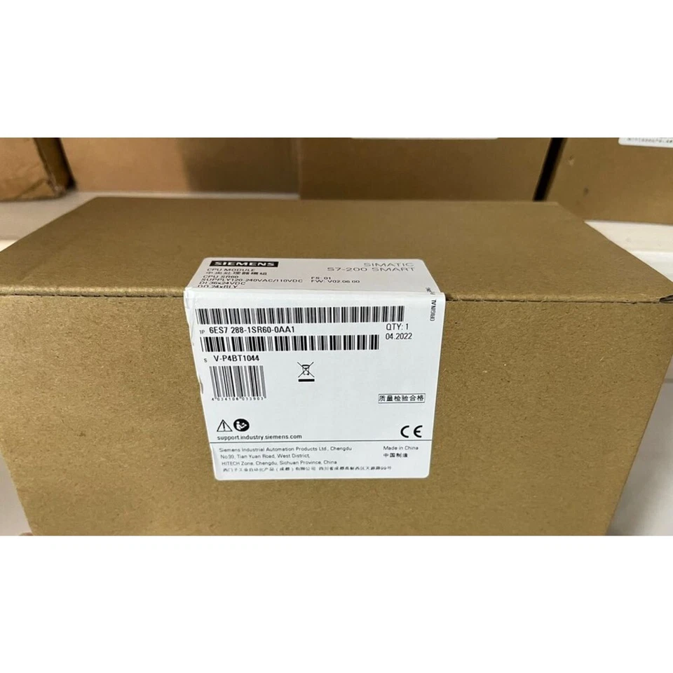 New Siemens 6ES7 288-1SR60-0AA1 6ES7288-1SR60-0AA1 SIMATIC S7-200 SMART CPU SR60 - Image 2 of 2