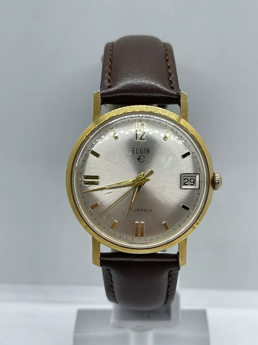 Elgin 17 jewel wrist best sale watch