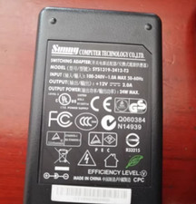 Sunny SYS1319-2412-T3 12V 2A 5.5 2.1 AC Adapter Power Supply Charger