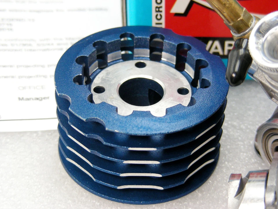 Vintage Novarossi Flash REX .12 LEGEND Turbo Nitro Engine HPI Mugen Inifinity IF - Image 3 of 4