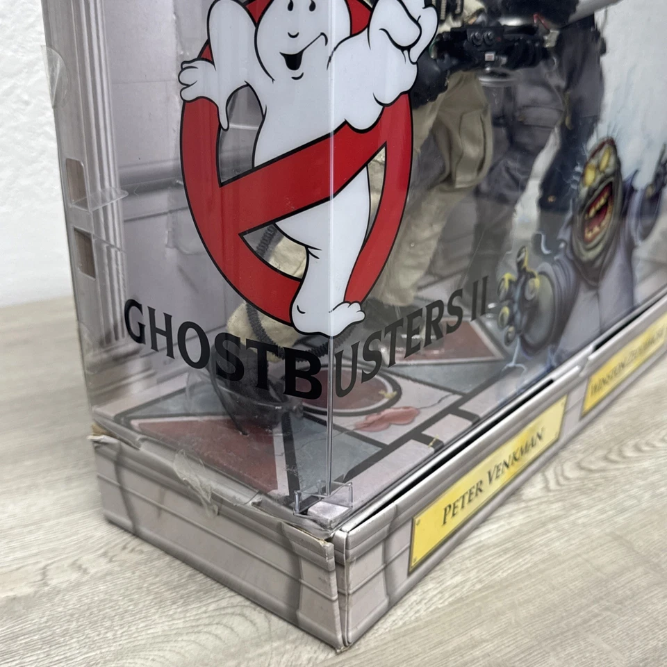 Ghostbusters 2 II 2010 12"" Mattel paquete de 2 Peter Venkman Winston Zeddemore nuevo JD Foto 4 de 4