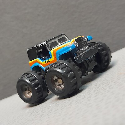 Retro Spielzeug Micro Machines Jeep Monstertruck 80er 80s Galoob 4x4 Offroad 1987