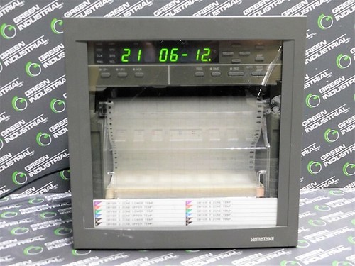 USED Yamatake Corporation SRF212AS000D0 Chart Recorder