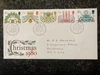 United Kingdom 1980 - Christmas FDC stamps Philatelic Bureau Edinburgh