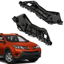 For 2013 2014 2015 Toyota Rav4 Front Bumper Retainers Brackets Support Set 2pcs
