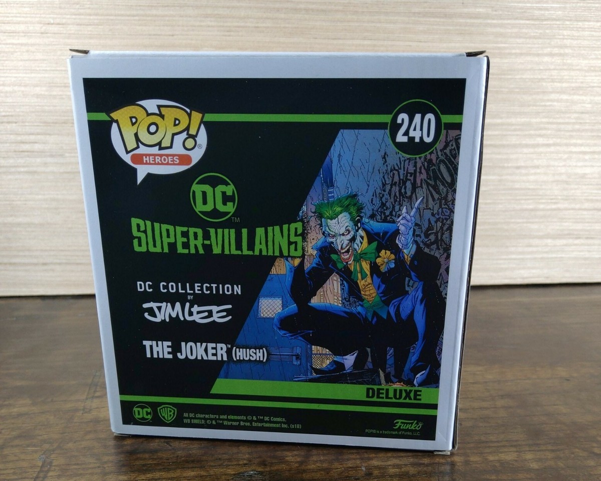 POP! HEROES DC SUPER-VILLAINS ジョーカー Amazon.com: Funko The Joker - DC Super Heroes 8-Bit Pop