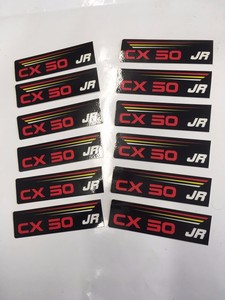 Cobra Cx50 Jr Sticker Set Of 12 50cc Cx 50 Decal Emblem Ebay