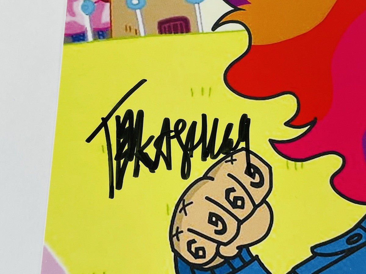Tekashi69 6ix9ine Rare Hand Signed Promo Poster PSA DNA Certified
