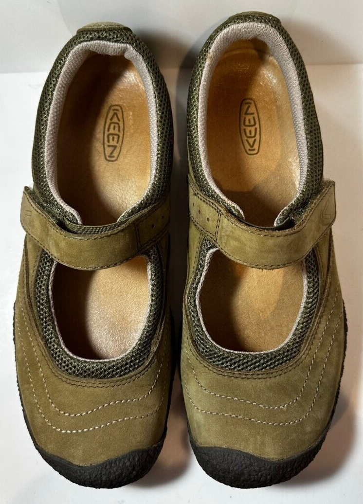 Scarpe Keen Footwear donna US 7 EU 37 5 UK 4 5 pelle oliva scamosciata elastica nere