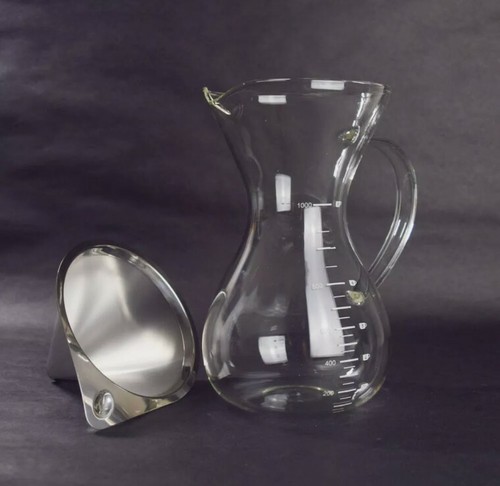 Phyismor Pour Over Glass Coffee Maker 4 