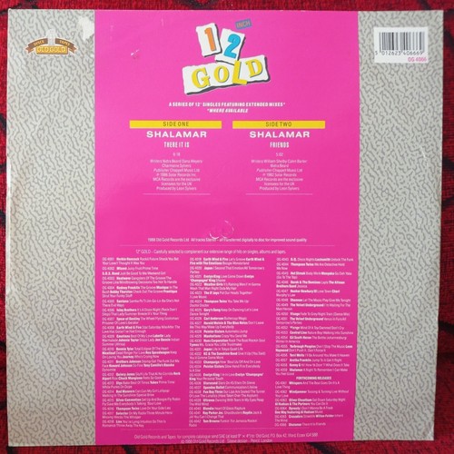SHALAMAR ** There It Is / Friends ** 1988 UK 12" SINGLE - Picture 2 of 4
