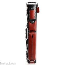 Instroke GEO Series Recycled Leather 3x7 Black/Burgundy Case - INSGO37BK/BU