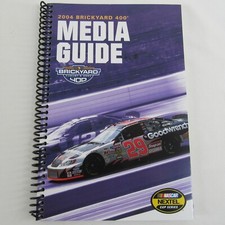 2004 Brickyard 400 Media Fact Book Media Guide Indy
