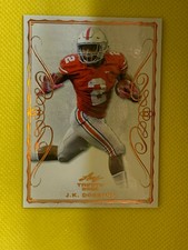 J.K. JK DOBBINS 2020 Leaf Trinity Multi-Sport Base Rookie Card - Ravens