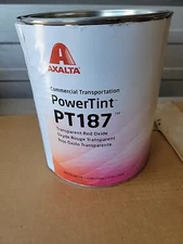 Axalta Imron Cromax PowerTint PT187 Transparent Red Oxide Gallon Commercial 