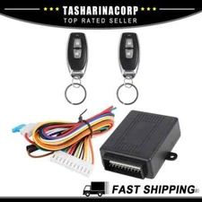 Universal DC 12V Car Remote Central Door Lock Keyless Entry System Learning Code