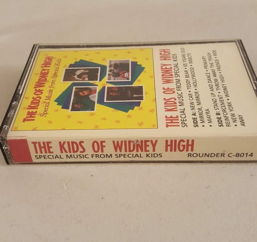 Kids OF WIDNEY HIGH Special Music From special Kids Cassette Tape 1st Ed Rounder - Image 3 of 4