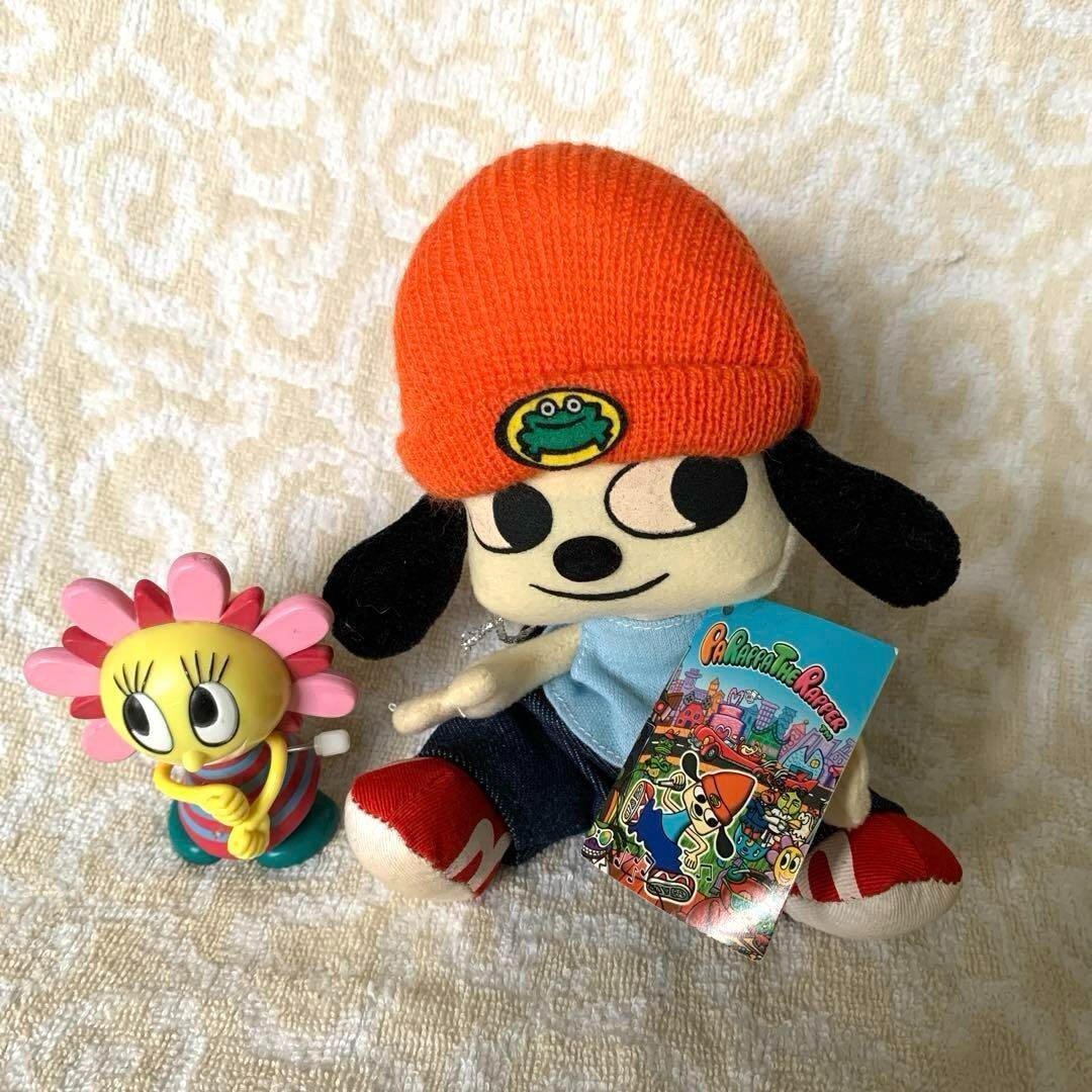 PaRappa the Rapper Plush Doll PaRappa TAKARA Vintage From