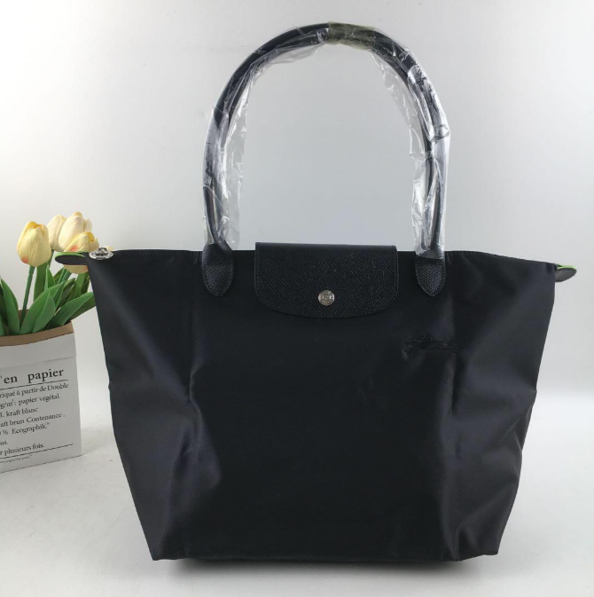 Longchamp Le Pliage Club L Tote bag Black Recycled canvas Outlet from  JAPAN