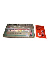 Vintage Binney Smith Crayola Crayons Color Set No. 72 Used Condition