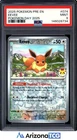 Pokemon 2025 Eevee 074/131 Pokemon Day 2025 Stamp Prismatic Evolutions PSA 9
