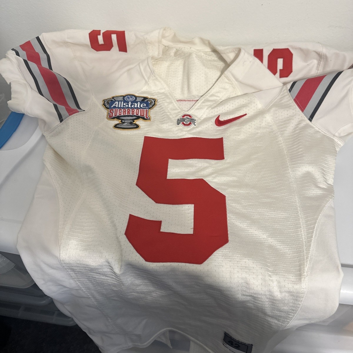 Sugar Bowl Ohio State Game Worn Jersey Darius James Auburn