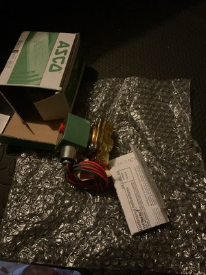 ASCO 1/2'' Solenoid Valves - 8210G001E- Brand New Inside The Box