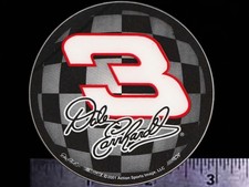 DALE EARNHARDT Sr 3 Chevy Monte Carlo Orig. Vintage Racing Decal/Sticker NASCAR