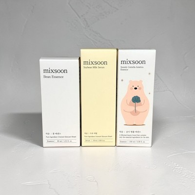 Mixsoon Essence & Serum Set Bean Essence, Soybean  Milk Serum, Centella Asiatica