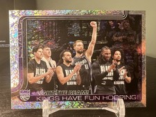 2025-26 Topps - Checklist Zach LaVine, Domantas Sabonis #295 Sandglitter