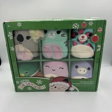 Squishmallows 6 Ornament Set Avery Kelina Corinna Bubba Chelsea Jeanne New A11